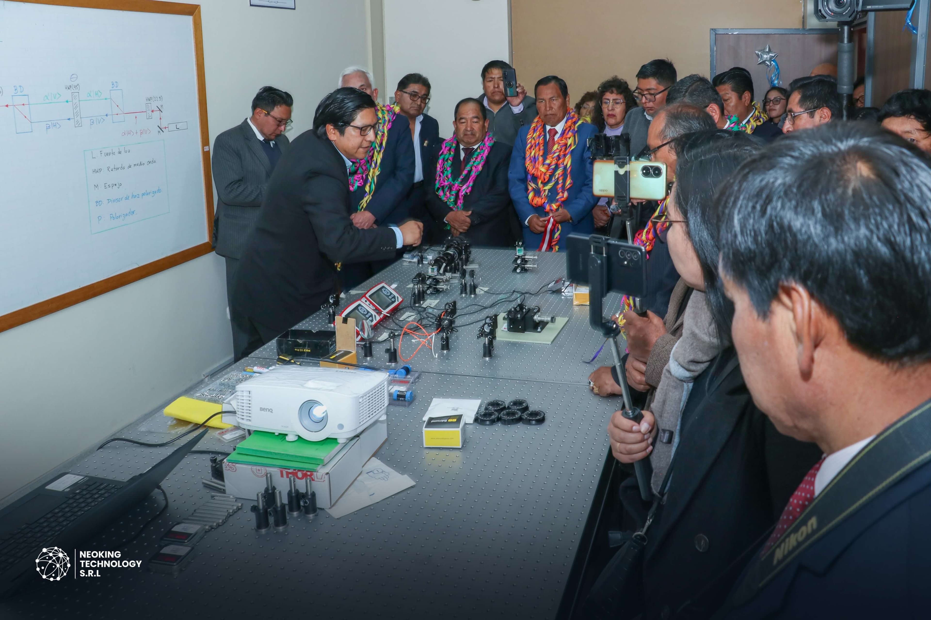 Laboratorio de óptica cuántica